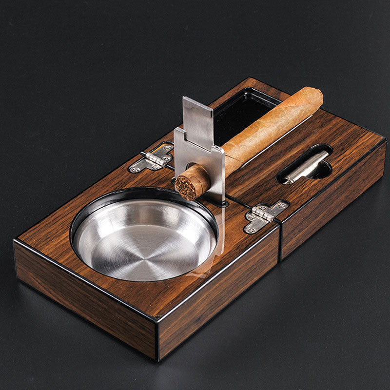 Multifunctional Cigar Ashtray Foldable