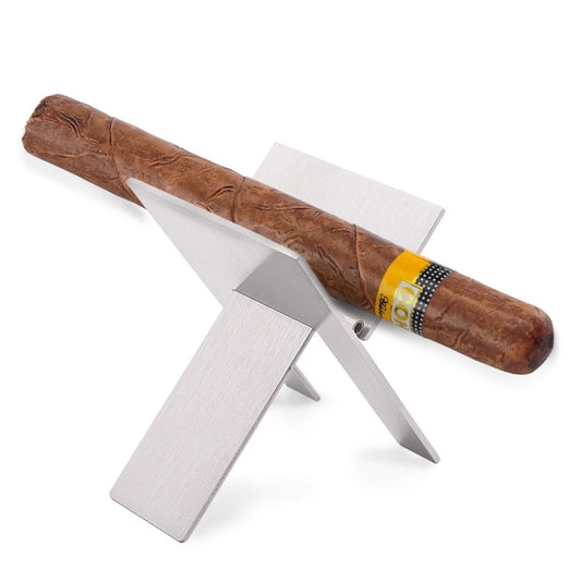 Stainless Steel Cigar Holder Foldable